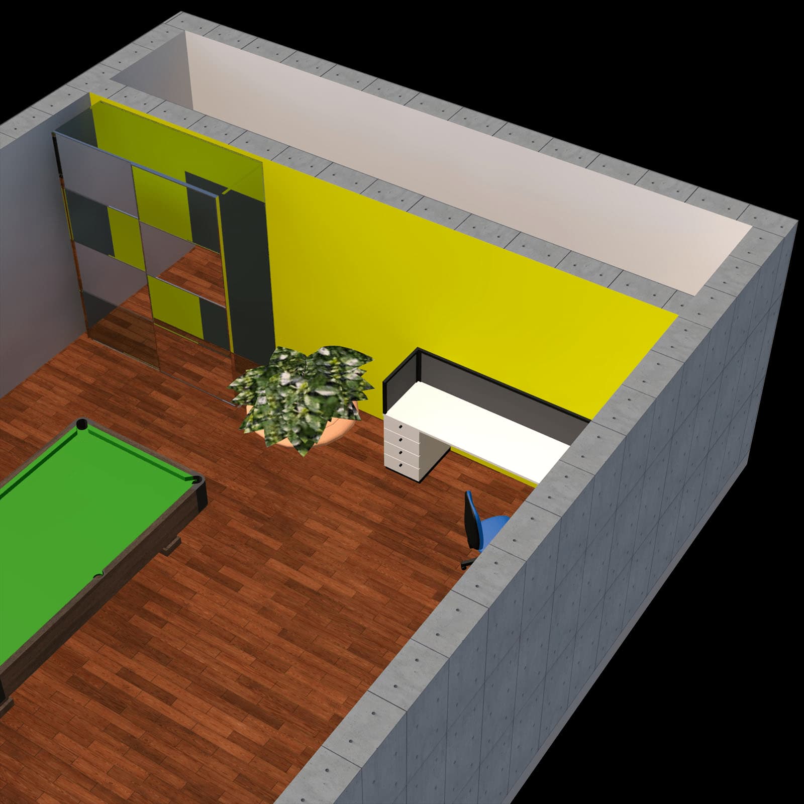 Réalisation Bunker TVM