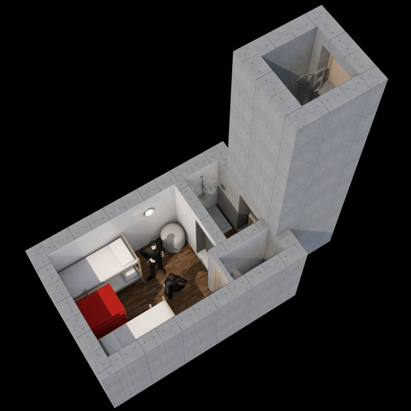 Réalisation Bunker TVM